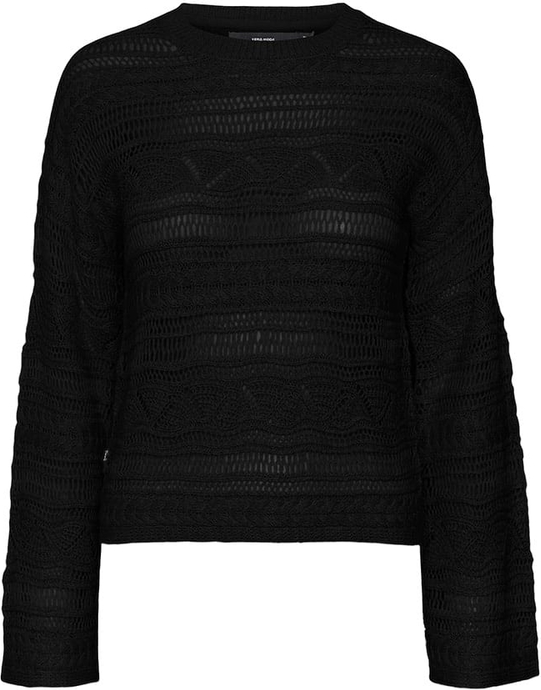 Czarny sweter Vero Moda z bawełny