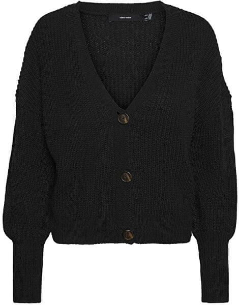 Czarny sweter Vero Moda z dzianiny