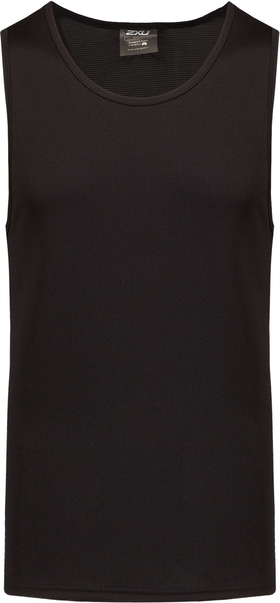 Czarny t-shirt 2XU z tkaniny w stylu casual
