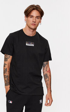 Czarny t-shirt 47 Brand w młodzieżowym stylu
