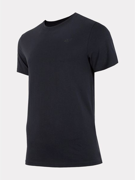Czarny t-shirt 4F w sportowym stylu