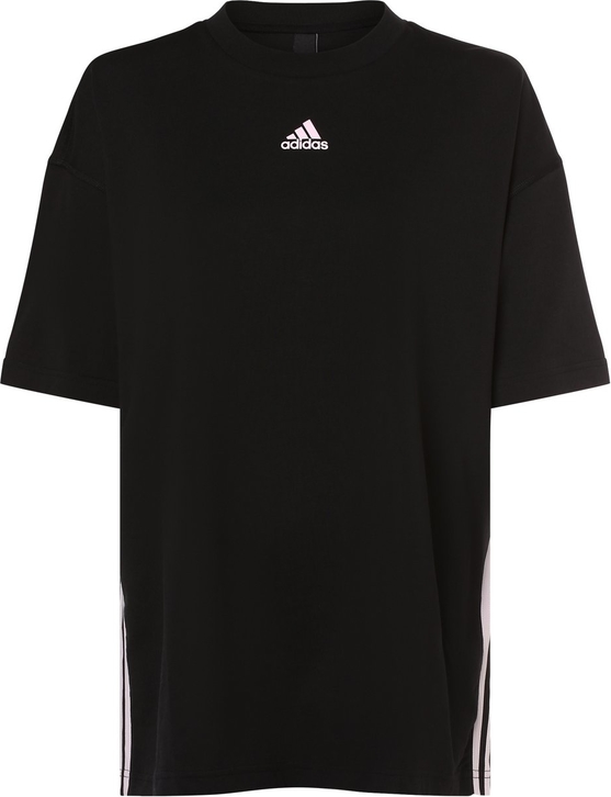 Czarny t-shirt Adidas Sportswear w sportowym stylu