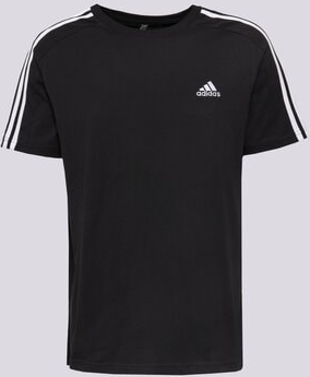 Czarny t-shirt Adidas Sportswear z krótkim rękawem w sportowym stylu