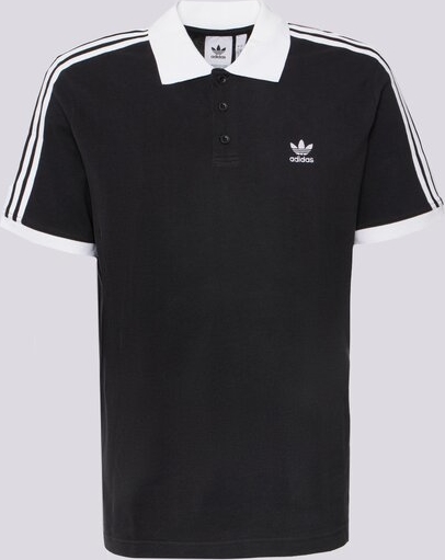 Czarny t-shirt Adidas w street stylu z krótkim rękawem