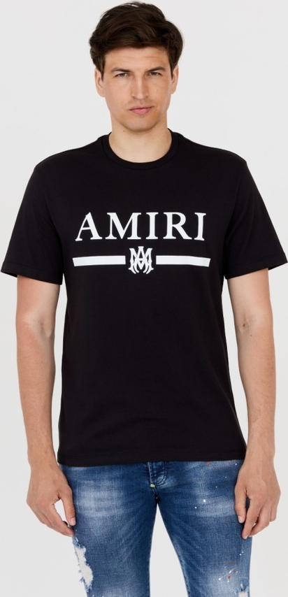 Czarny t-shirt Amiri w młodzieżowym stylu