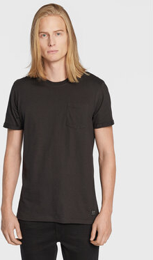 Czarny t-shirt Blend z krótkim rękawem