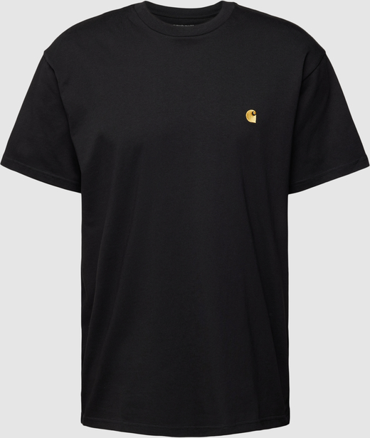 Czarny t-shirt Carhartt WIP w stylu casual z bawełny