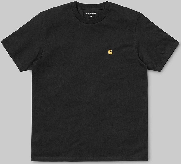 Czarny t-shirt Carhartt WIP z krótkim rękawem