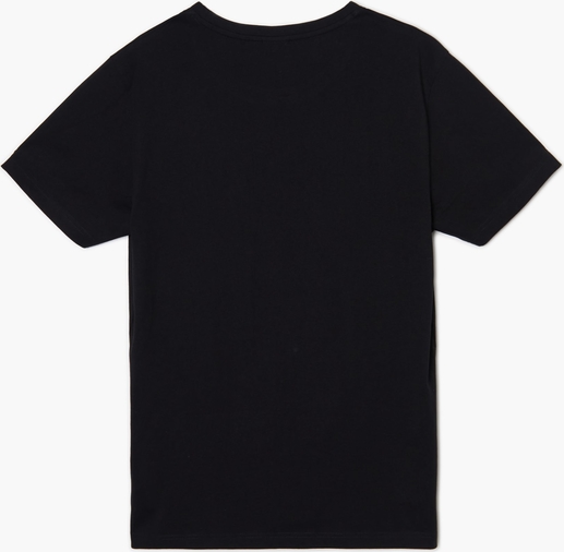 Czarny t-shirt Cropp w młodzieżowym stylu z krótkim rękawem