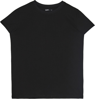 Czarny t-shirt Cropp z bawełny