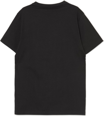 Czarny t-shirt Cropp z bawełny z krótkim rękawem w młodzieżowym stylu