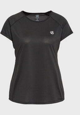 Czarny t-shirt Dare 2b w sportowym stylu z okrągłym dekoltem