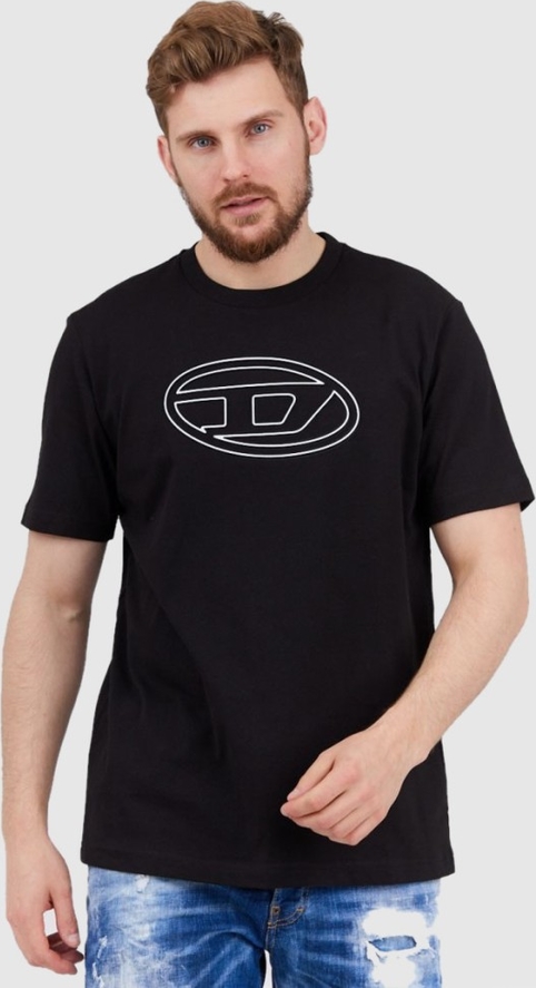 Czarny t-shirt Diesel