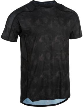 Czarny t-shirt Domyos