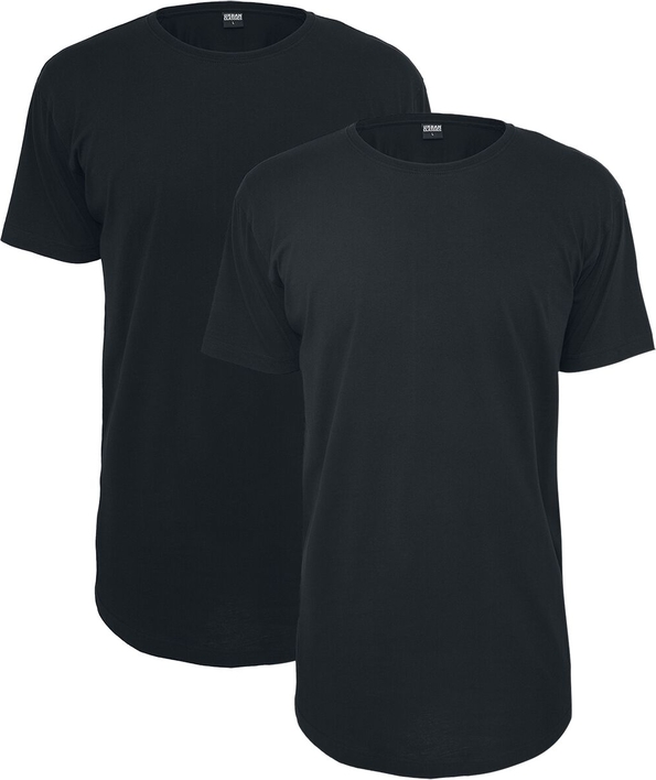 Czarny t-shirt Emp z krótkim rękawem