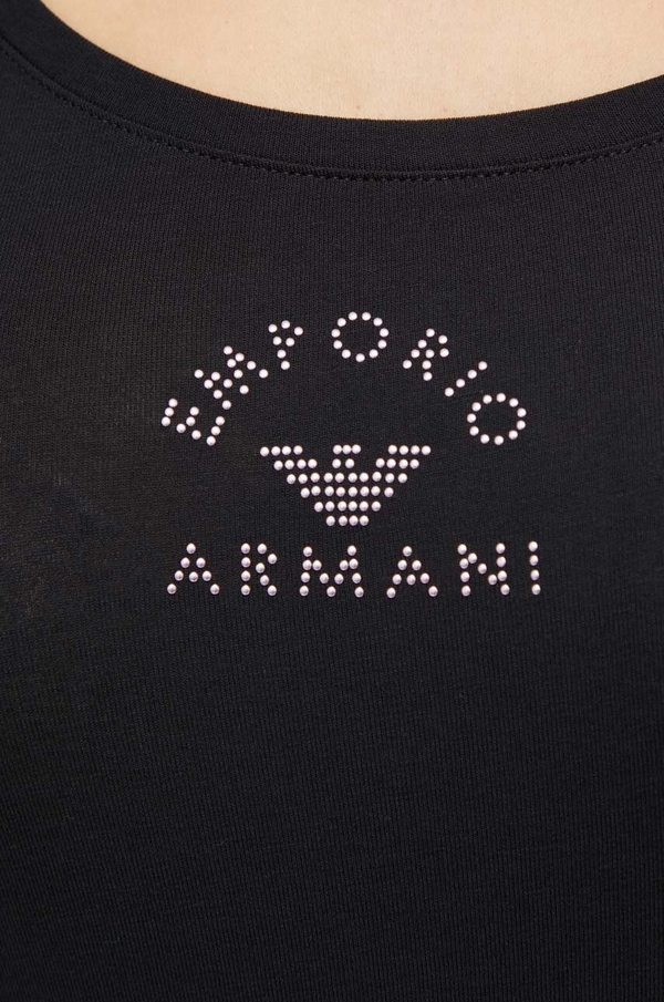 Czarny t-shirt Emporio Armani