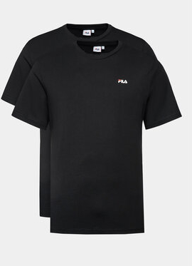 Czarny t-shirt Fila w stylu casual