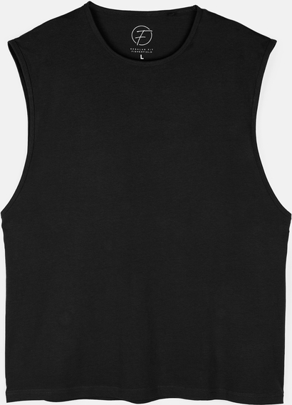Czarny t-shirt Gate z bawełny z krótkim rękawem w stylu casual