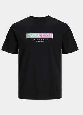 Czarny t-shirt Jack & Jones