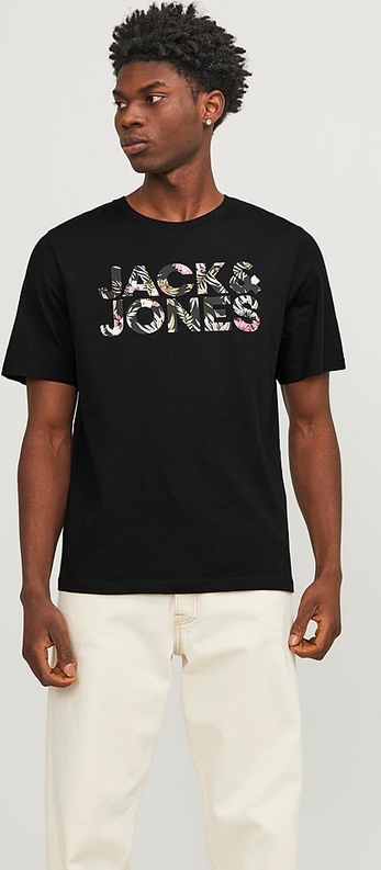 Czarny t-shirt Jack & Jones