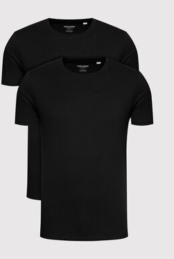 Czarny t-shirt Jack & Jones w stylu casual