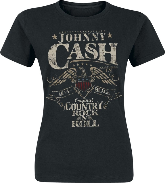 Czarny t-shirt Johnny Cash