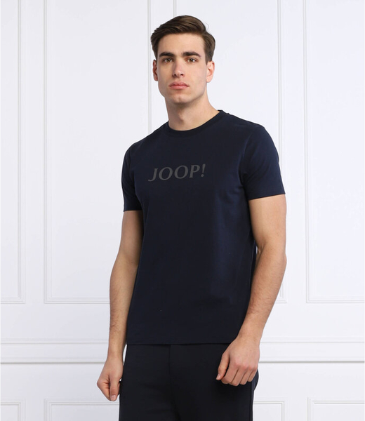 Czarny t-shirt Joop! Homewear z krótkim rękawem