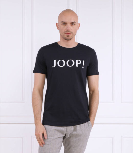 Czarny t-shirt Joop! z krótkim rękawem