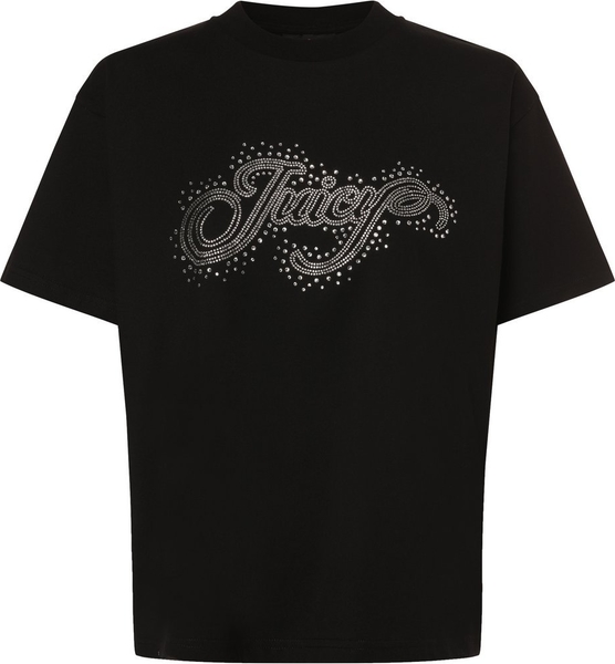 Czarny t-shirt Juicy By Juicy Couture