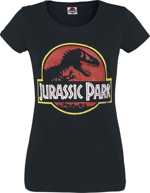 Czarny t-shirt Jurassic Park