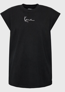 Czarny t-shirt Karl Kani z krótkim rękawem