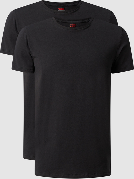 Czarny t-shirt Levis w stylu casual
