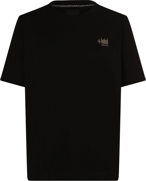 Czarny t-shirt Marc Cain z bawełny