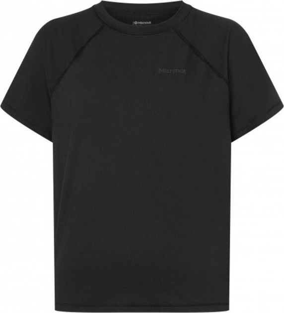Czarny t-shirt Marmot w sportowym stylu