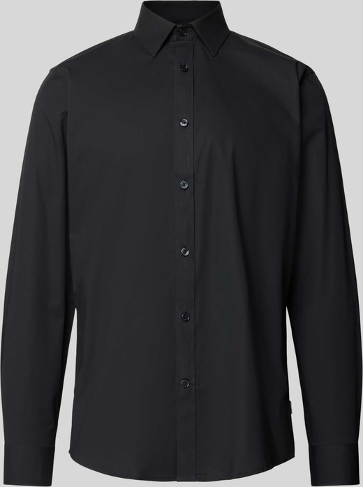Czarny t-shirt Matinique w stylu casual z długim rękawem
