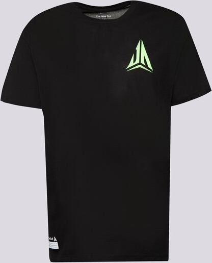 Czarny t-shirt Nike z nadrukiem