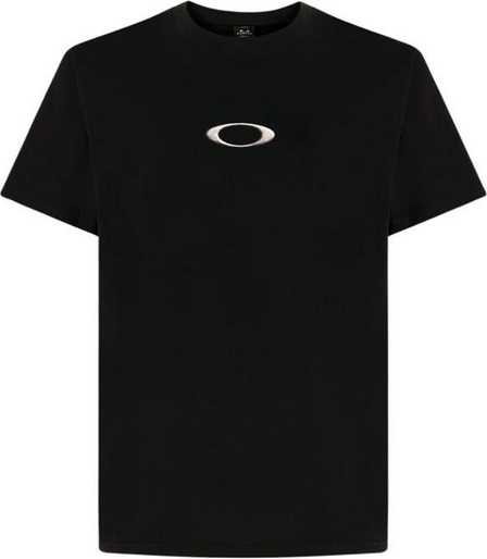 Czarny t-shirt Oakley z bawełny w stylu casual