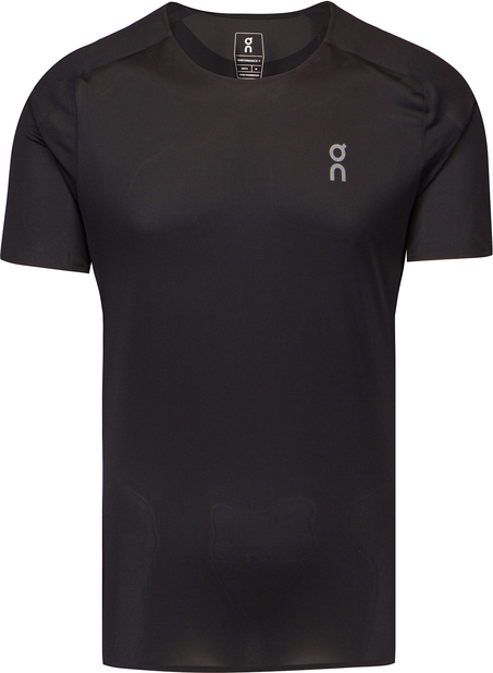 Czarny t-shirt On Running z krótkim rękawem
