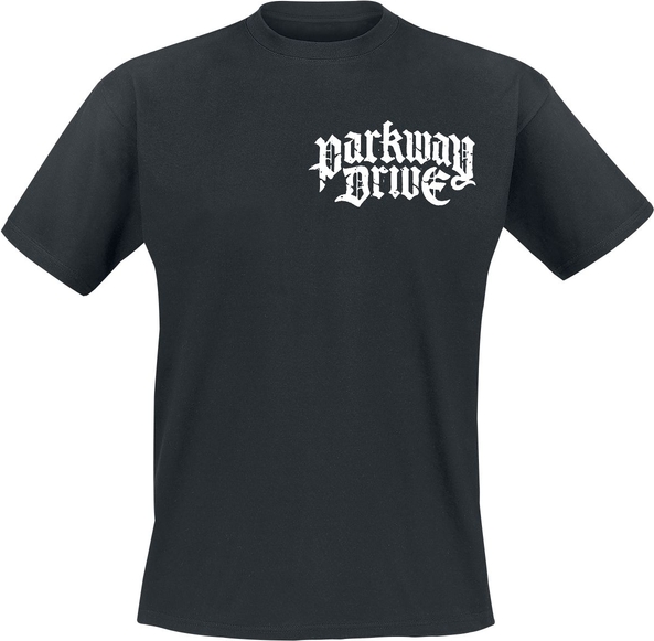 Czarny t-shirt Parkway Drive z krótkim rękawem