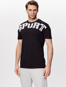 Czarny t-shirt Plein Sport