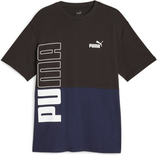 Czarny t-shirt Puma