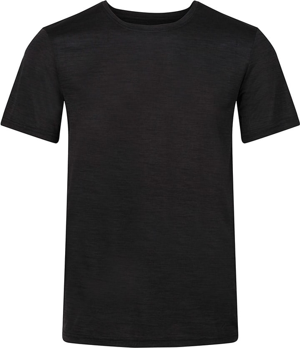 Czarny t-shirt Regatta w sportowym stylu