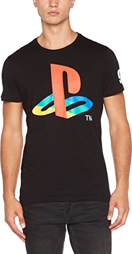 Czarny t-shirt Sony