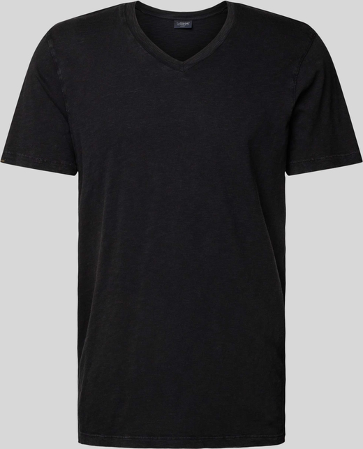 Czarny t-shirt Superdry z bawełny w stylu casual