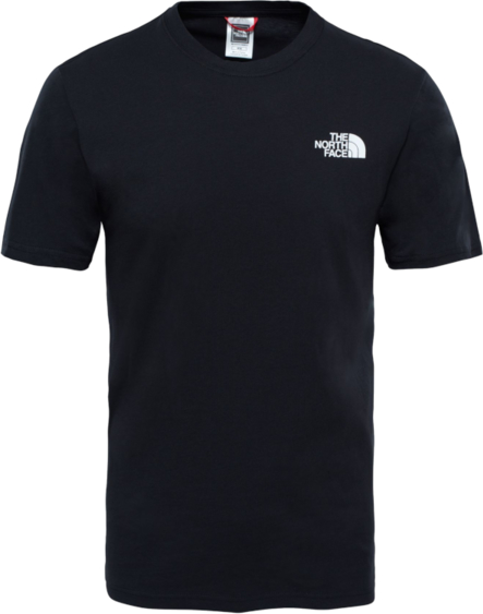 Czarny t-shirt The North Face z bawełny