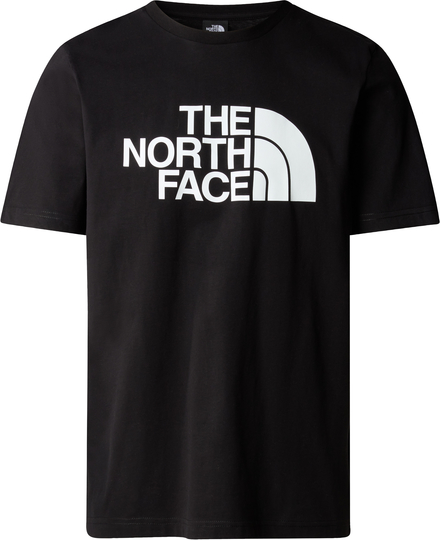 Czarny t-shirt The North Face z bawełny