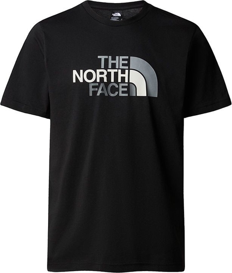 Czarny t-shirt The North Face z bawełny w młodzieżowym stylu