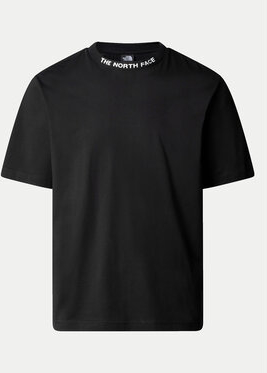 Czarny t-shirt The North Face z krótkim rękawem w sportowym stylu