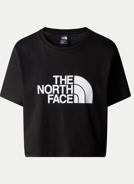Czarny t-shirt The North Face z okrągłym dekoltem