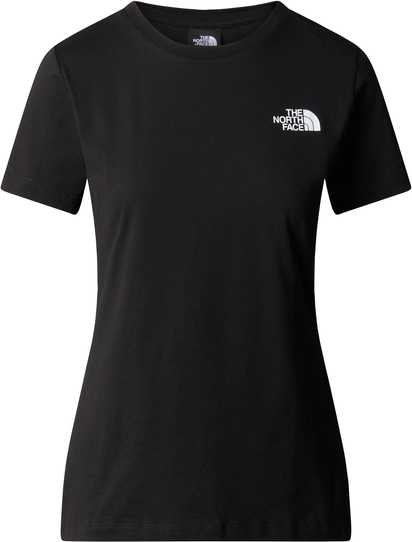 Czarny t-shirt The North Face z wełny